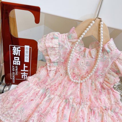 Embroidered Baby Top Shorts Set-4 Embroidered Baby Top Shorts Set-4