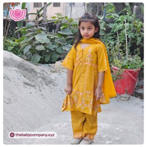 Mustard Yellow Salwar Kameez